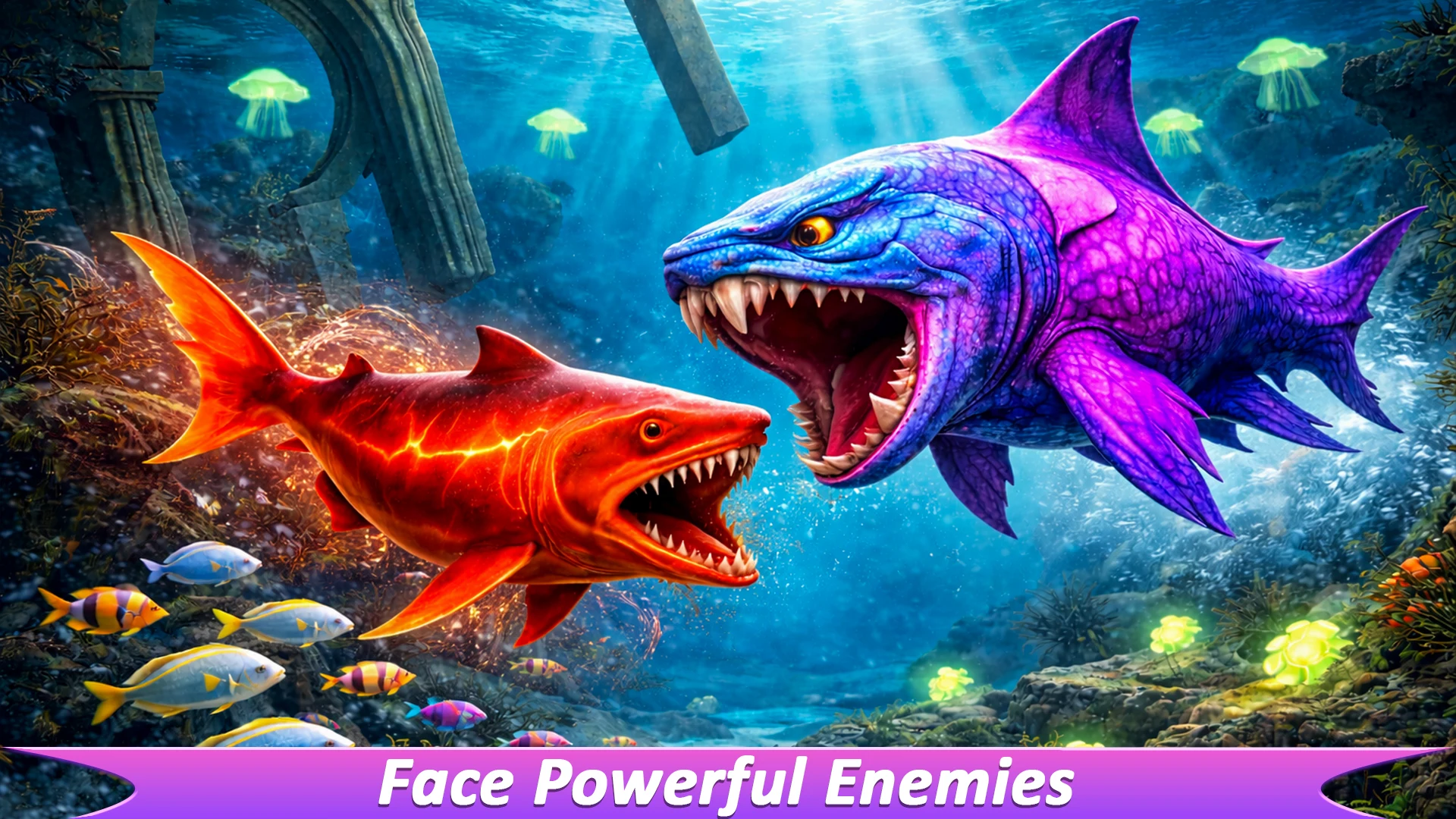 Shark Evolution: Eat & Survive screenshot