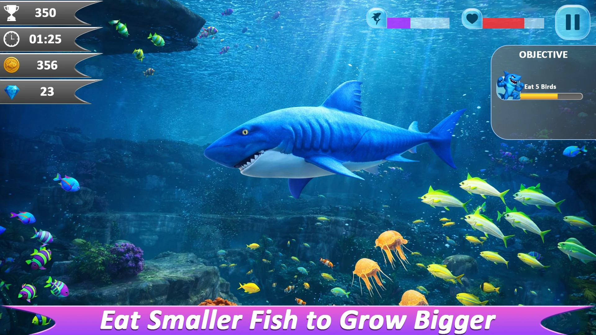 Shark Evolution: Eat & Survive screenshot