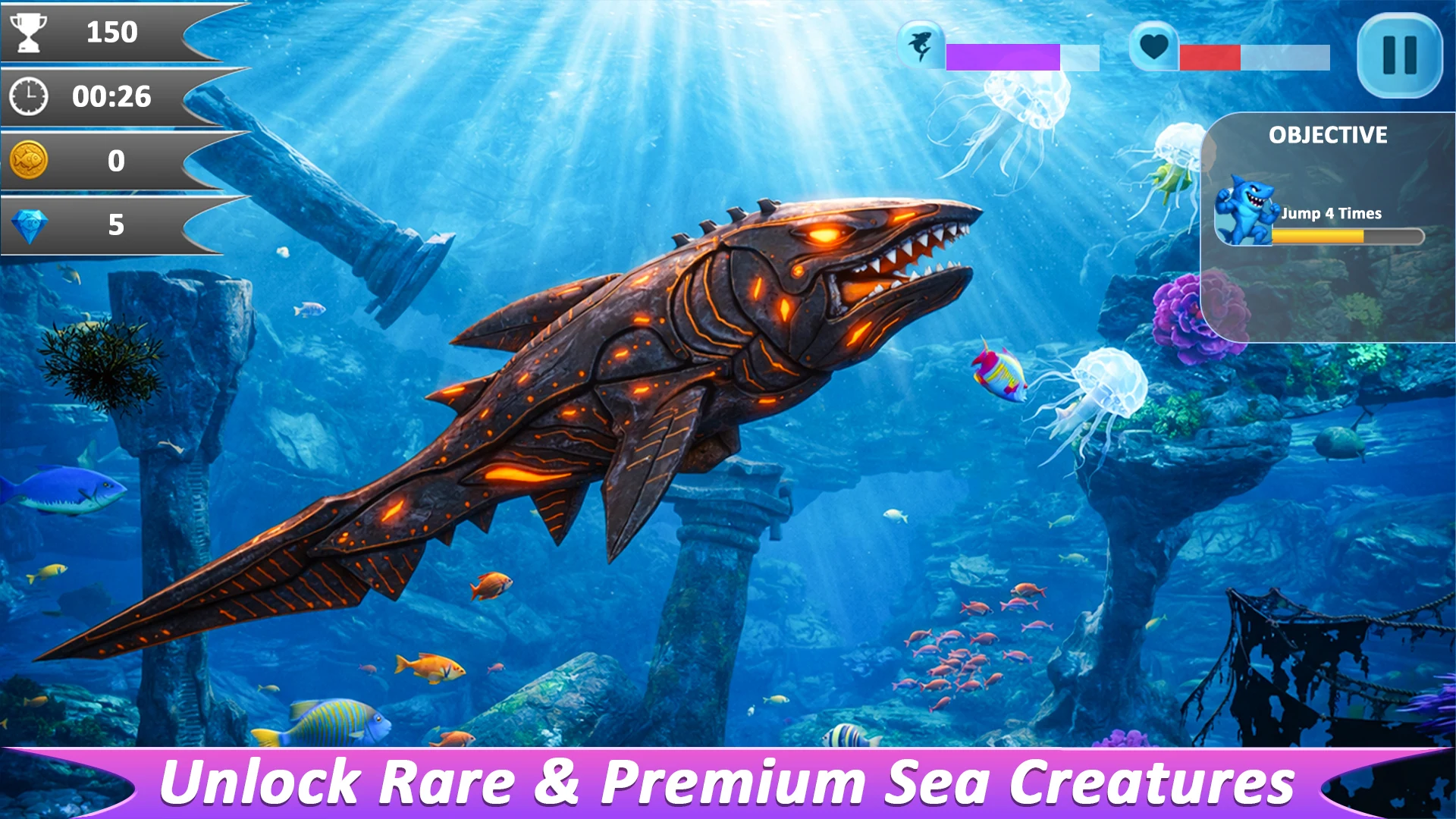 Shark Evolution: Eat & Survive screenshot